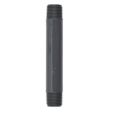 B & K B&K Schedule 80 1/2 in. MIP X 1/2 in. D MIP PVC 5 in. Nipple 1 pk 403-050